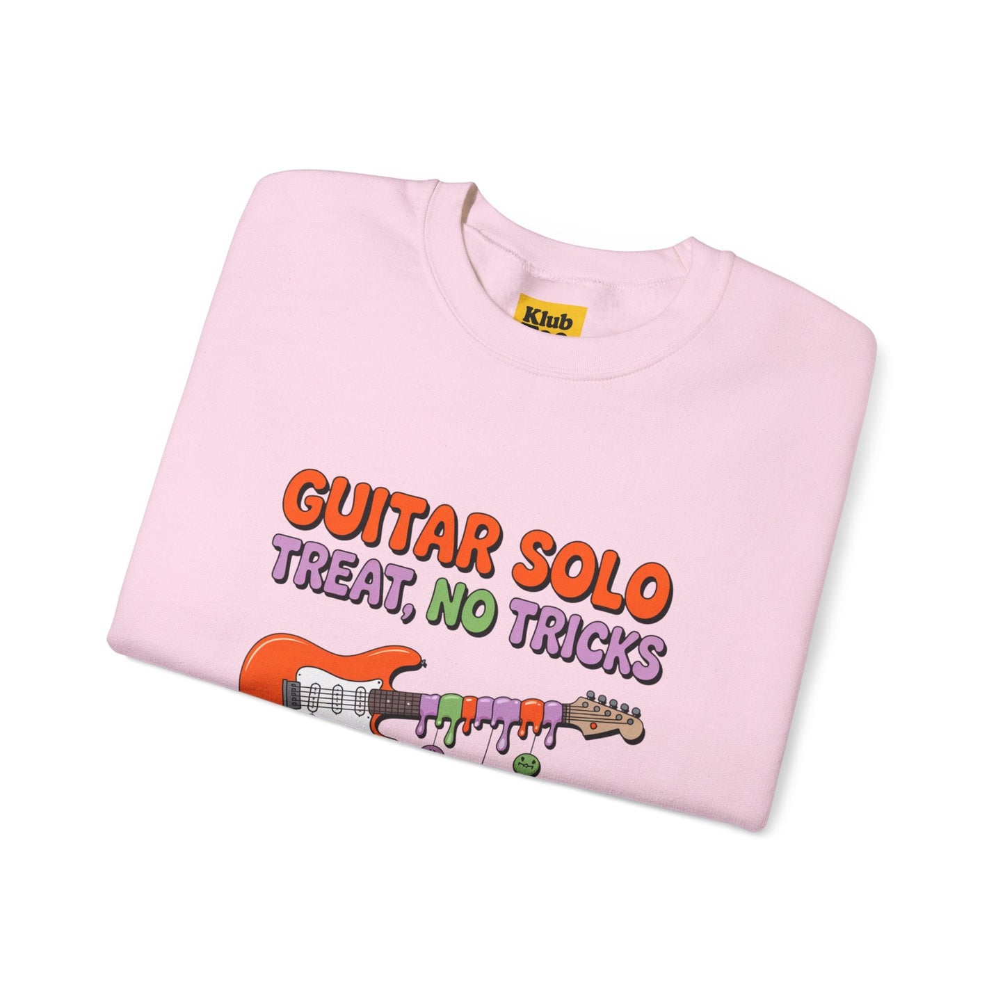 Guitar Solo Sweatshirt - Riffs and Cool Chills Halloween