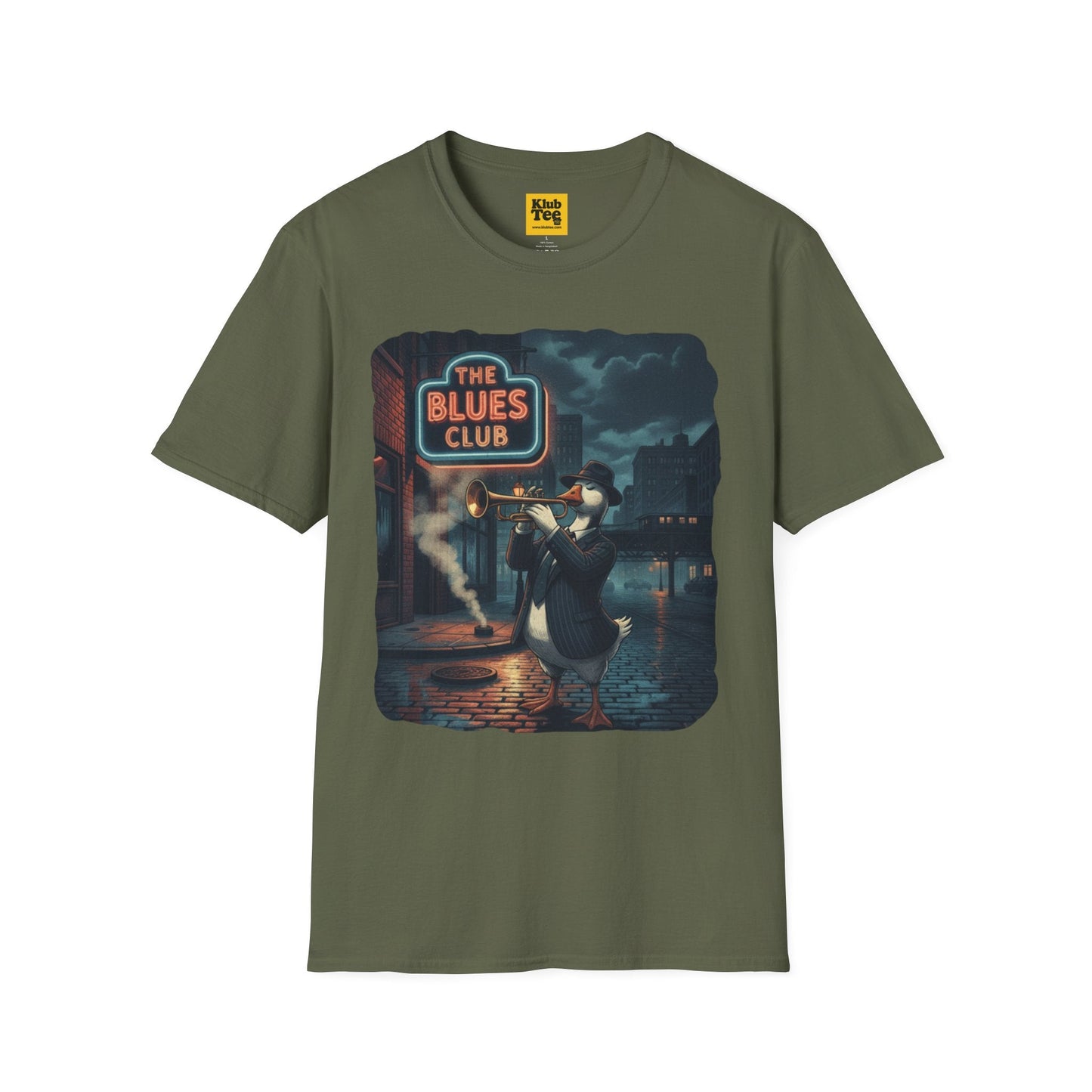 Vintage Blues Club T-Shirt - Retro Band Tee