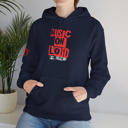 Music On Loud Hoodie - Volume Statement