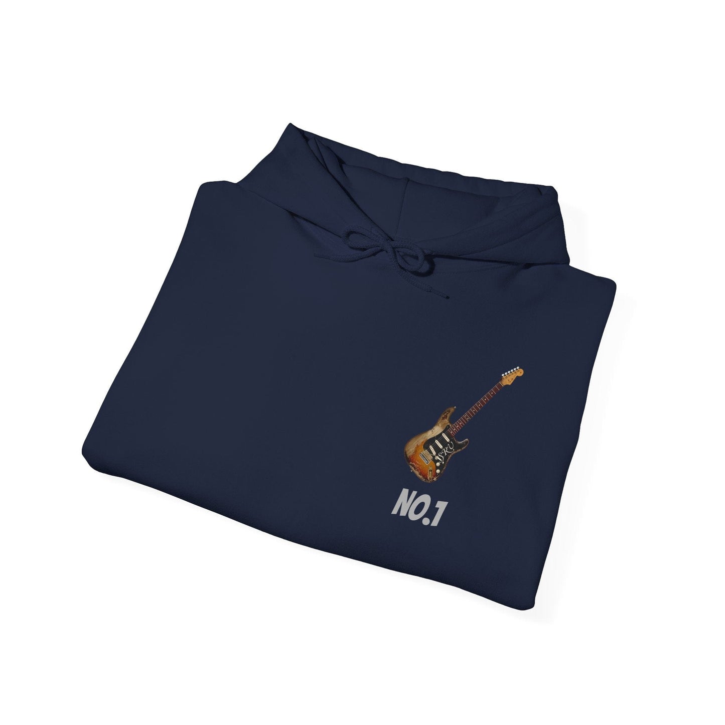 Blues Star SRV Hoodie - Music Lover Gift for Guitarists