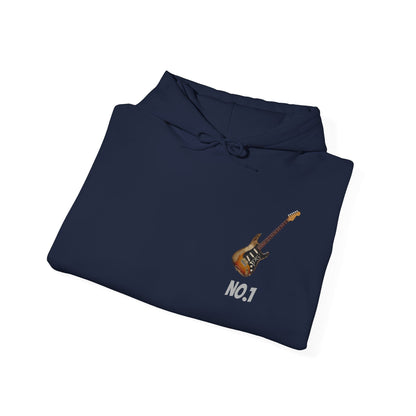 Blues Star SRV Hoodie - Music Lover Gift for Guitarists