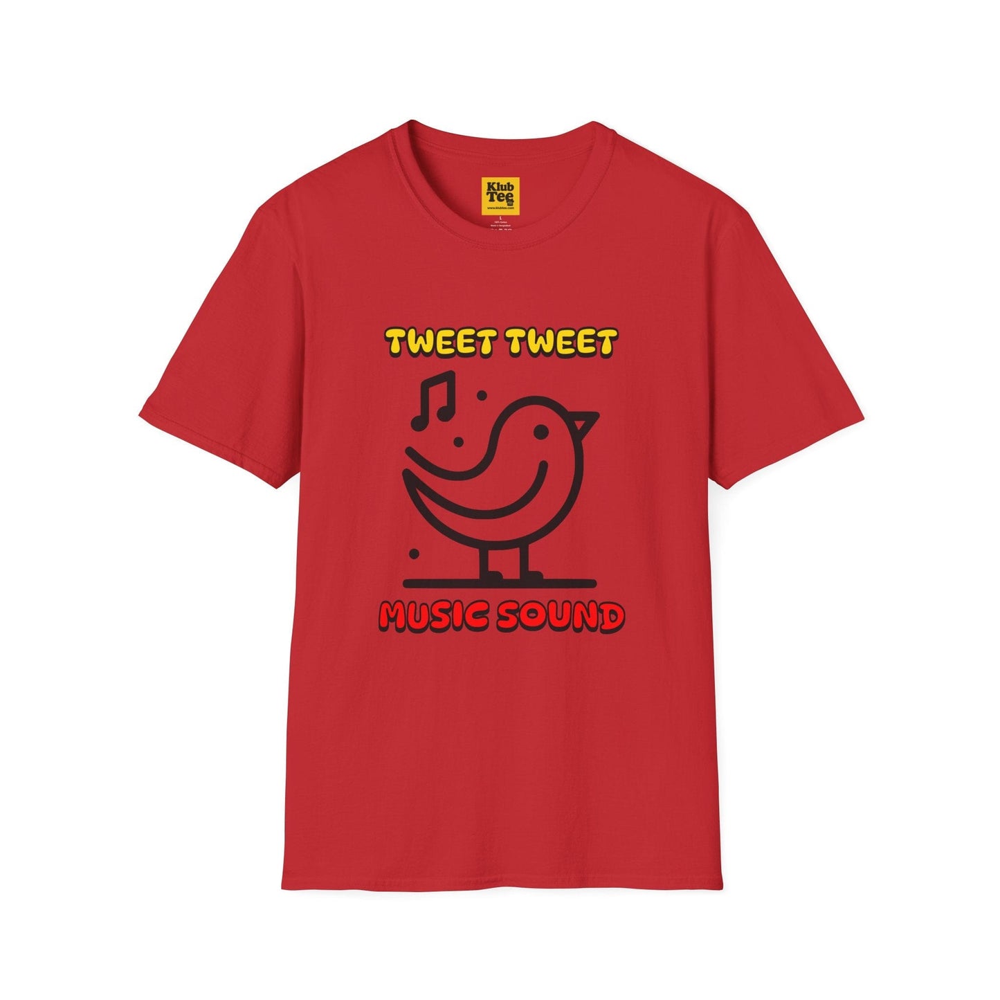 Tweet Tweet Music Sound T-Shirt - Bird Music Tee