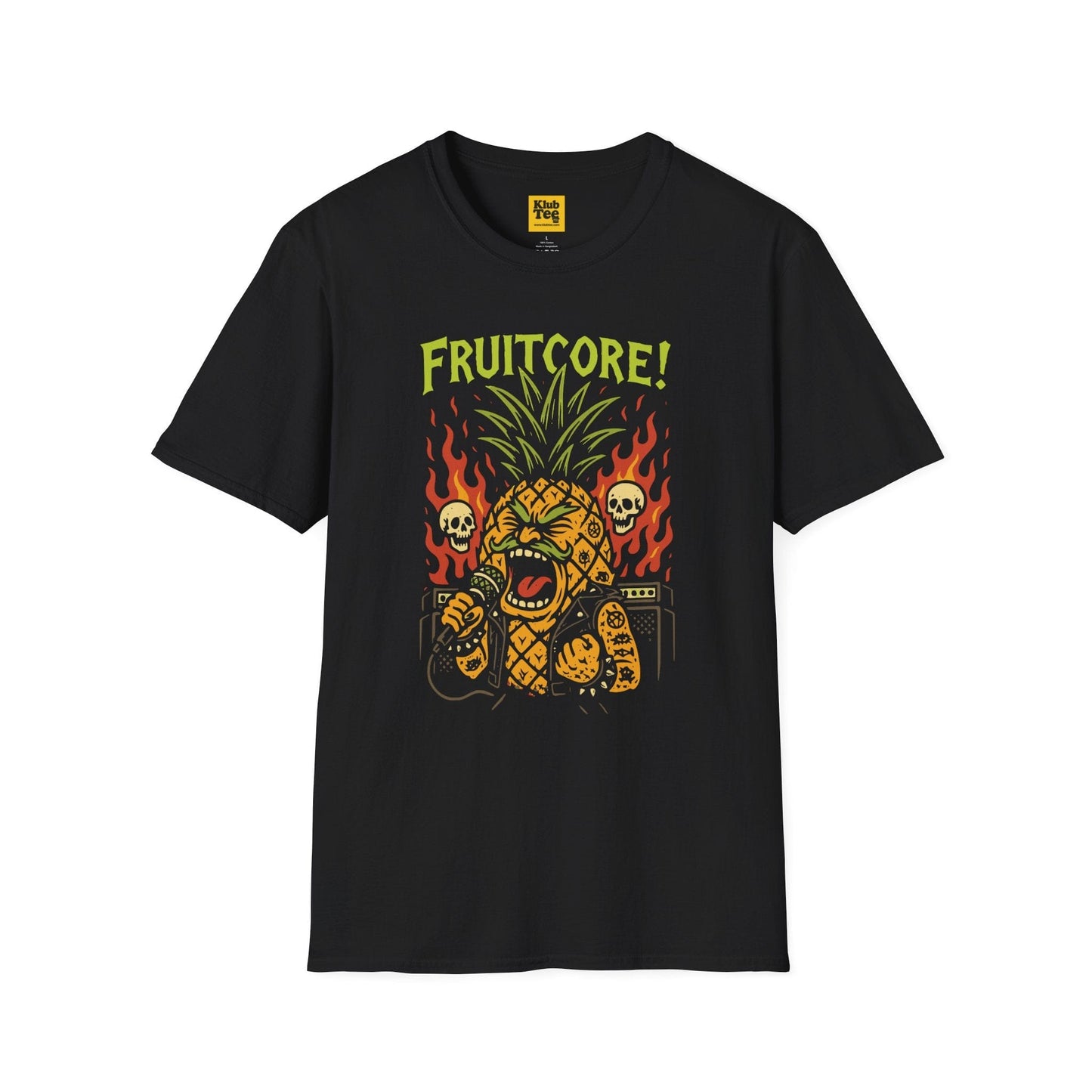 Fruitcore Pineapple T-Shirt - Edgy Fruit