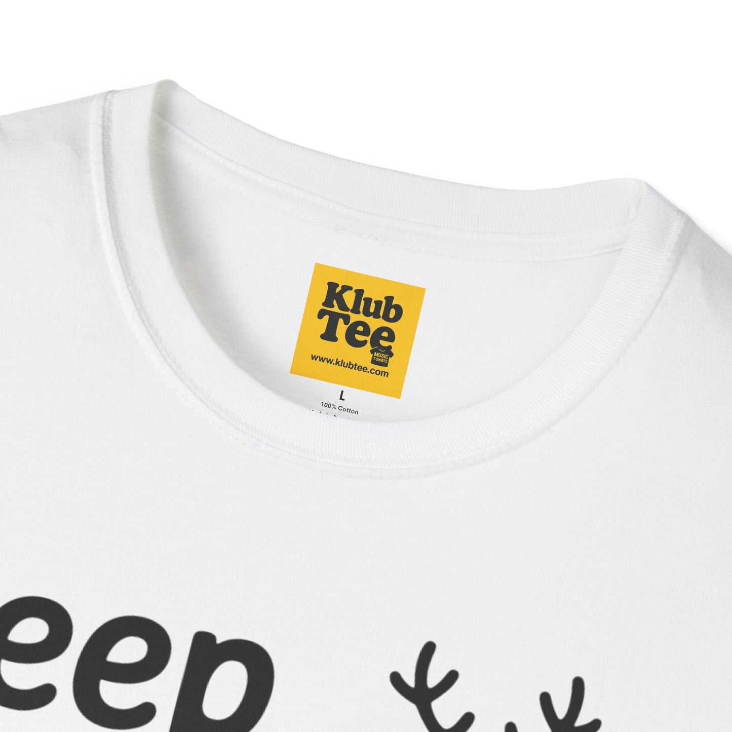 Keep Calm and Strum On Christmas T-Shirt - Reindeer