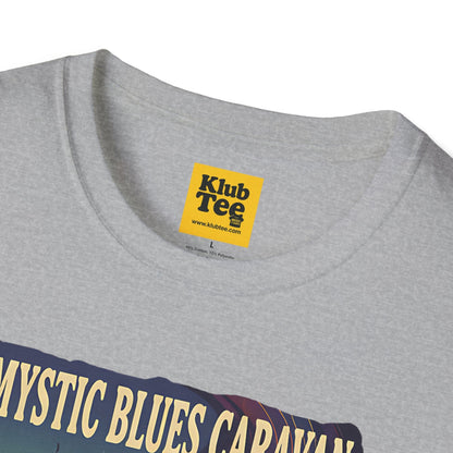 Route 66 Mystic Blues T-Shirt - Vintage Travel Tee