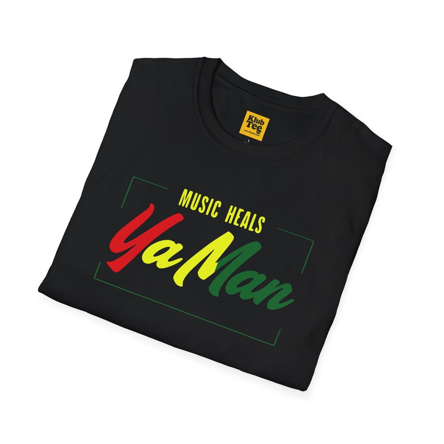 Music Heals YaMan T-Shirt - Healing Vibes