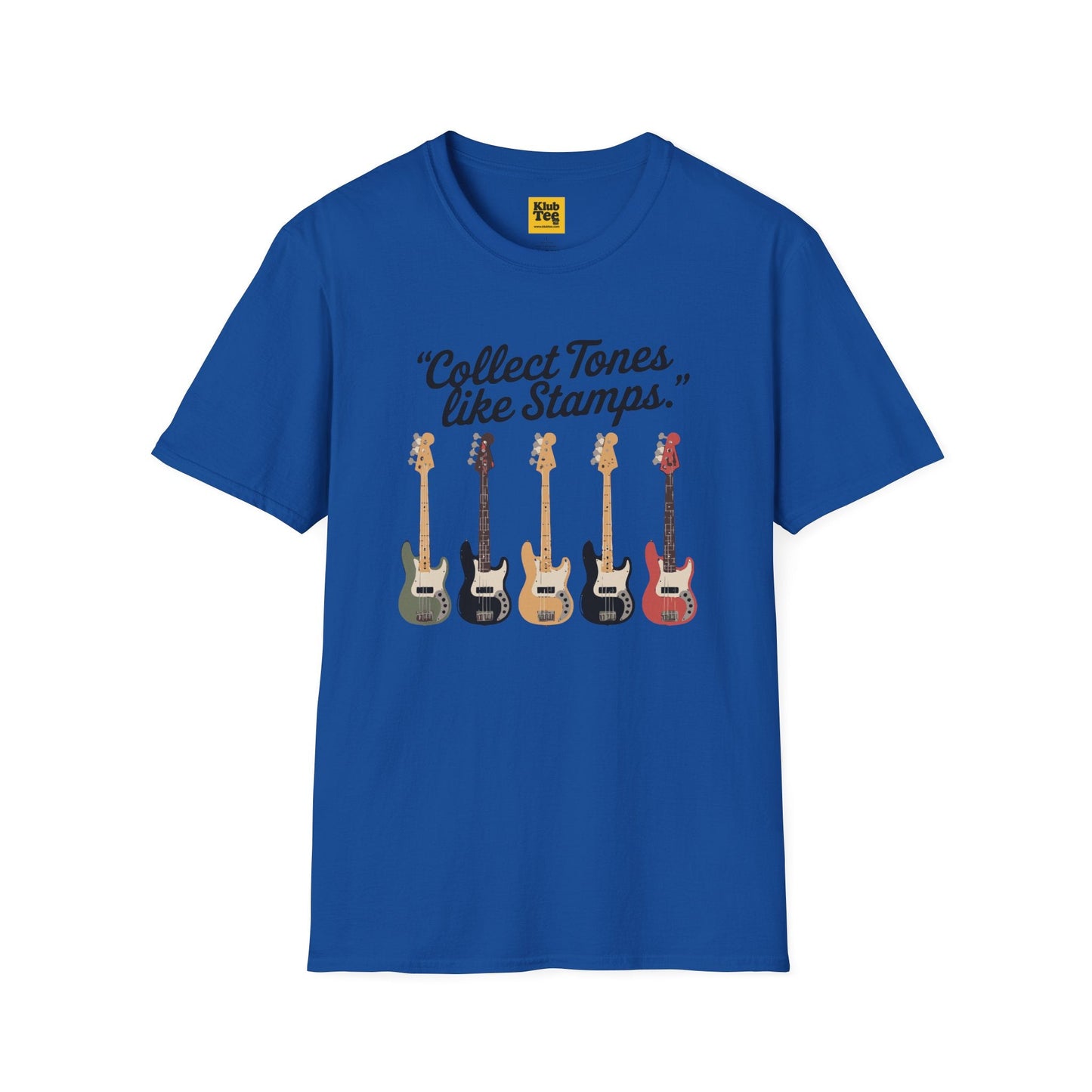 Collect Tones Like Stamps T-Shirt - Music Quote