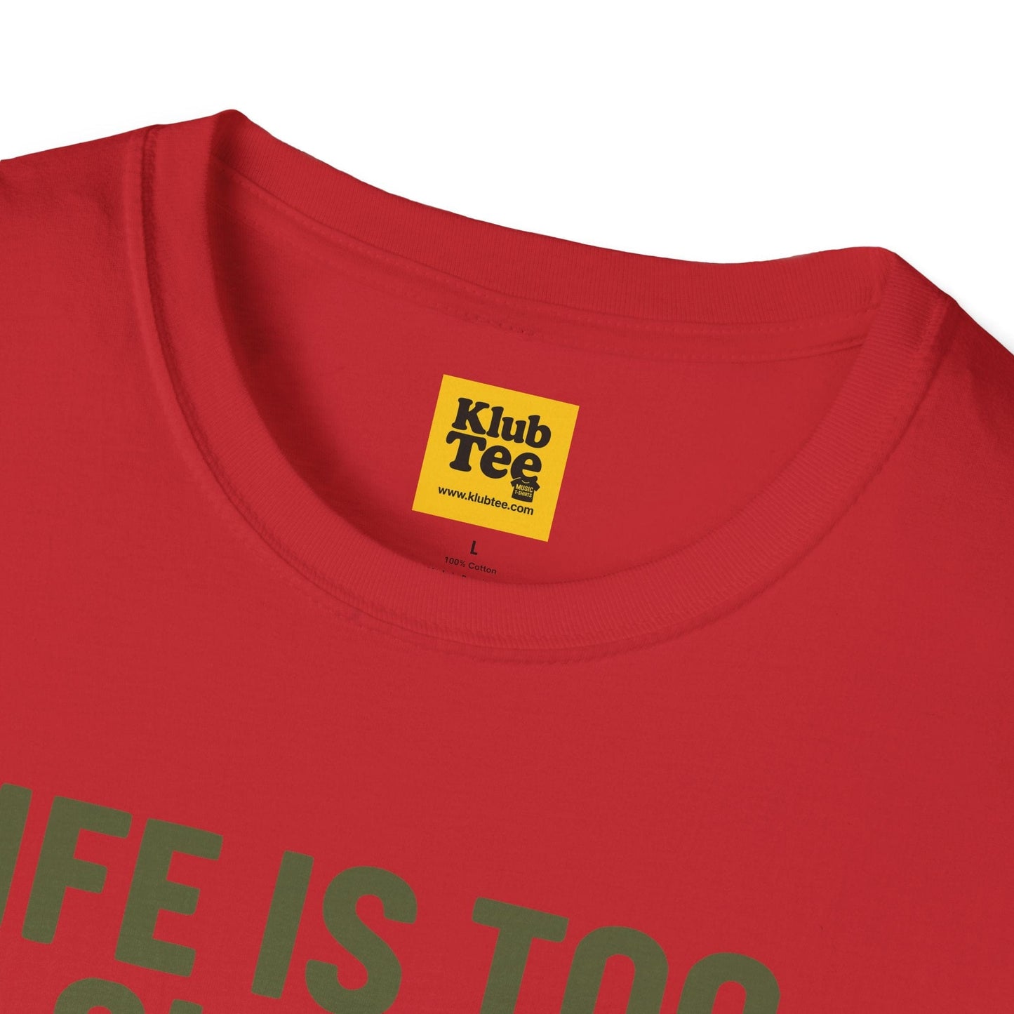 Life Too Short for Bad Tone T-Shirt - Guitar Humor