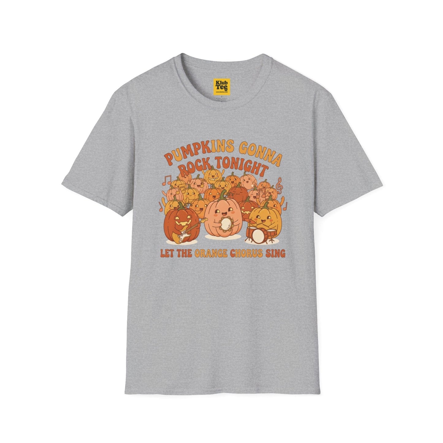 Pumpkin Rock Night T-Shirt - Halloween Fall Vibes