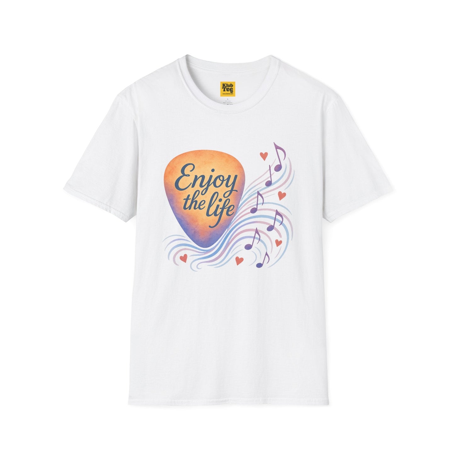 Enjoy The Life Music T-Shirt - Positive Vibes