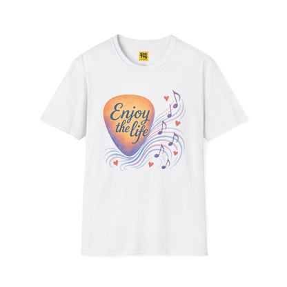 Enjoy The Life Music T-Shirt - Positive Vibes