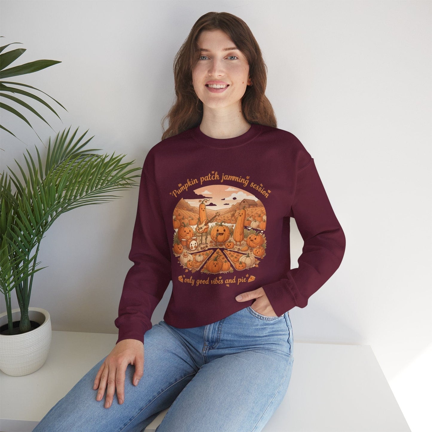 Pumpkin Patch Halloween Sweatshirt - Fall Comfort