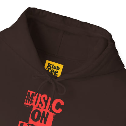 Music On Loud Hoodie - Volume Statement