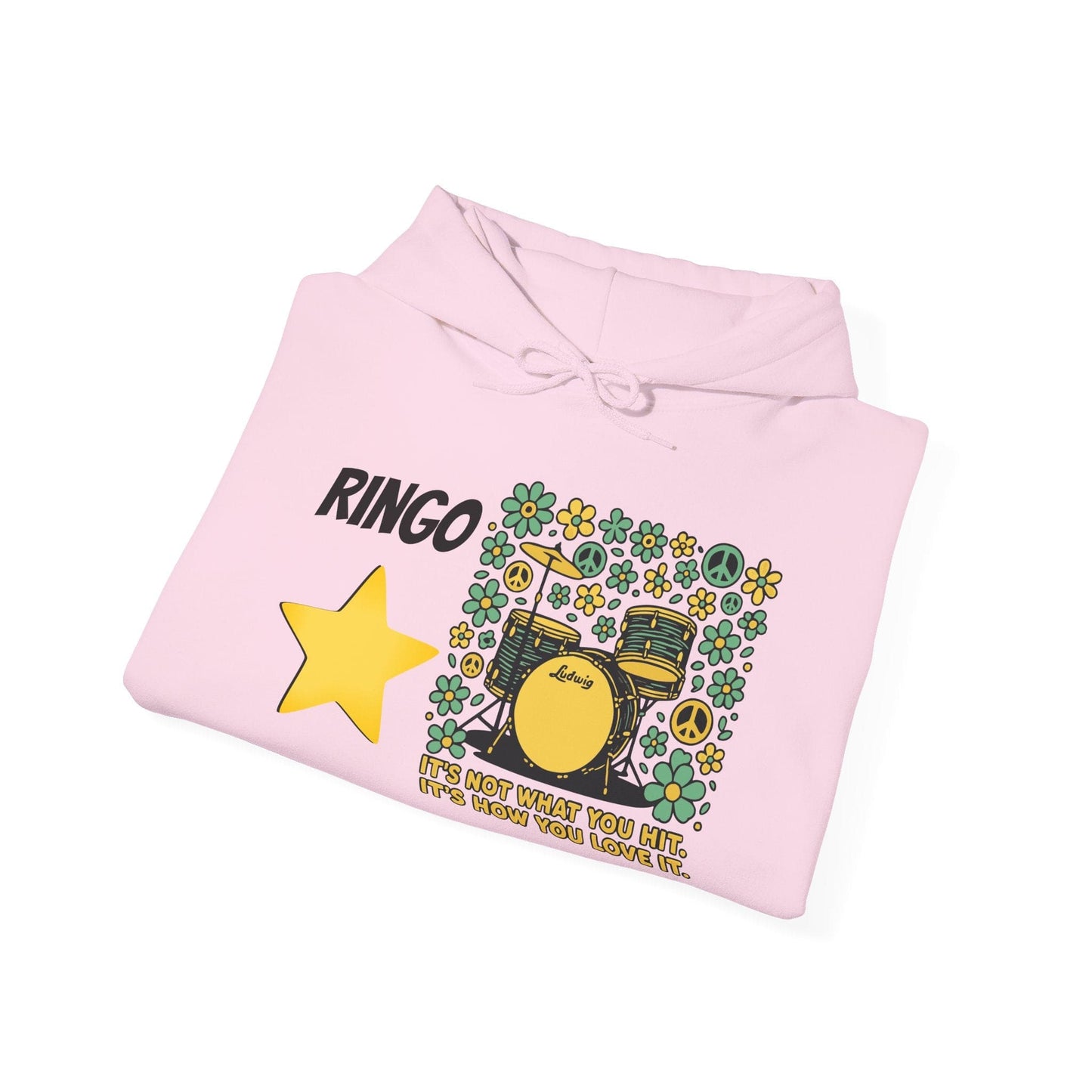 Ringo Drummer Hoodie - Beatles Tribute