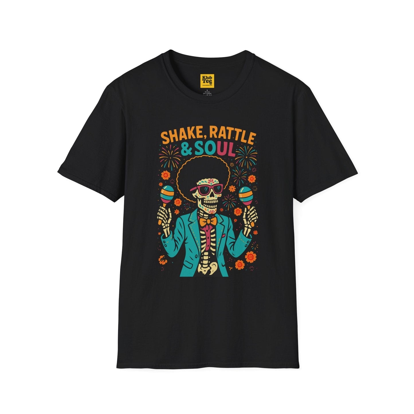 Shake Rattle & Soul T-Shirt - Skeleton Rock