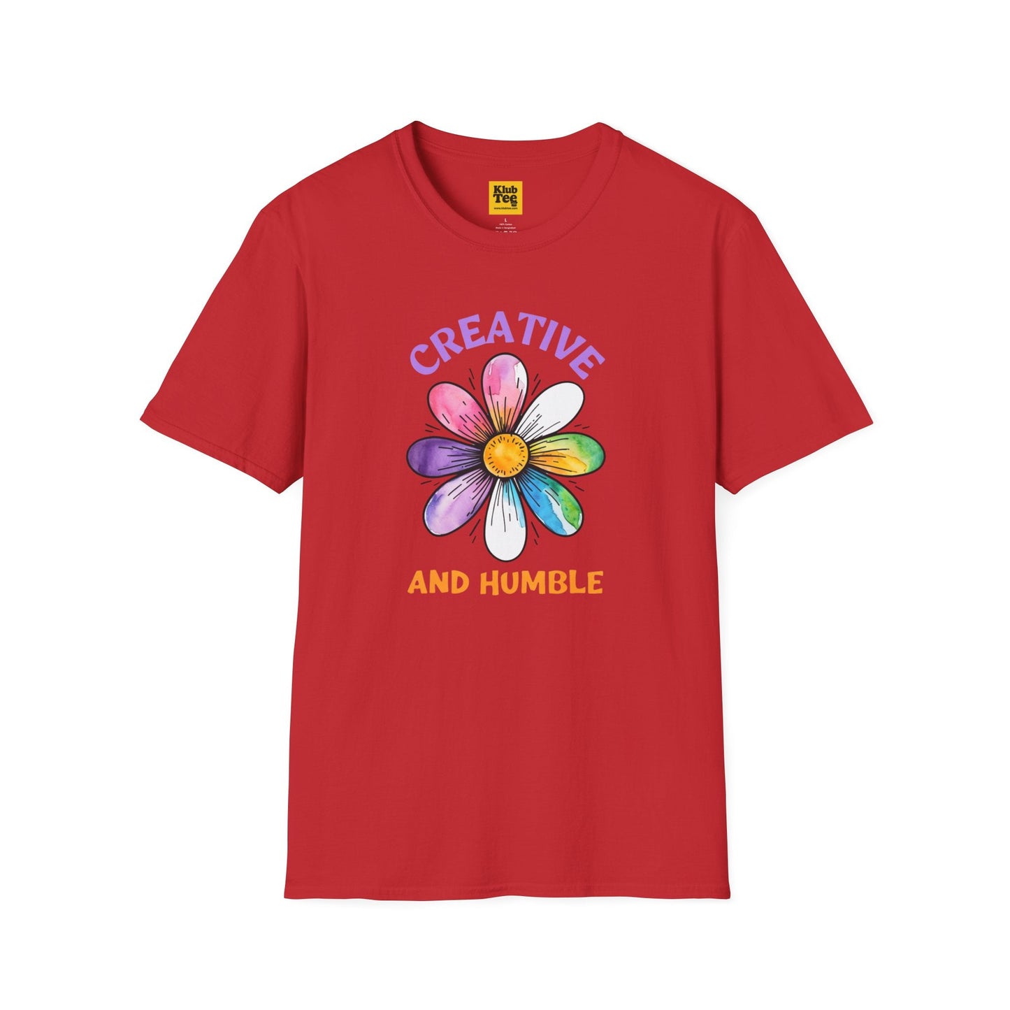 Creative and Humble T-Shirt - Floral Music