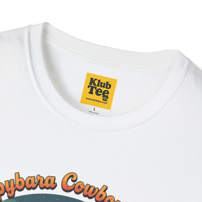 Capybara Cowboy Band T-Shirt - Road Trip Adventure Tee