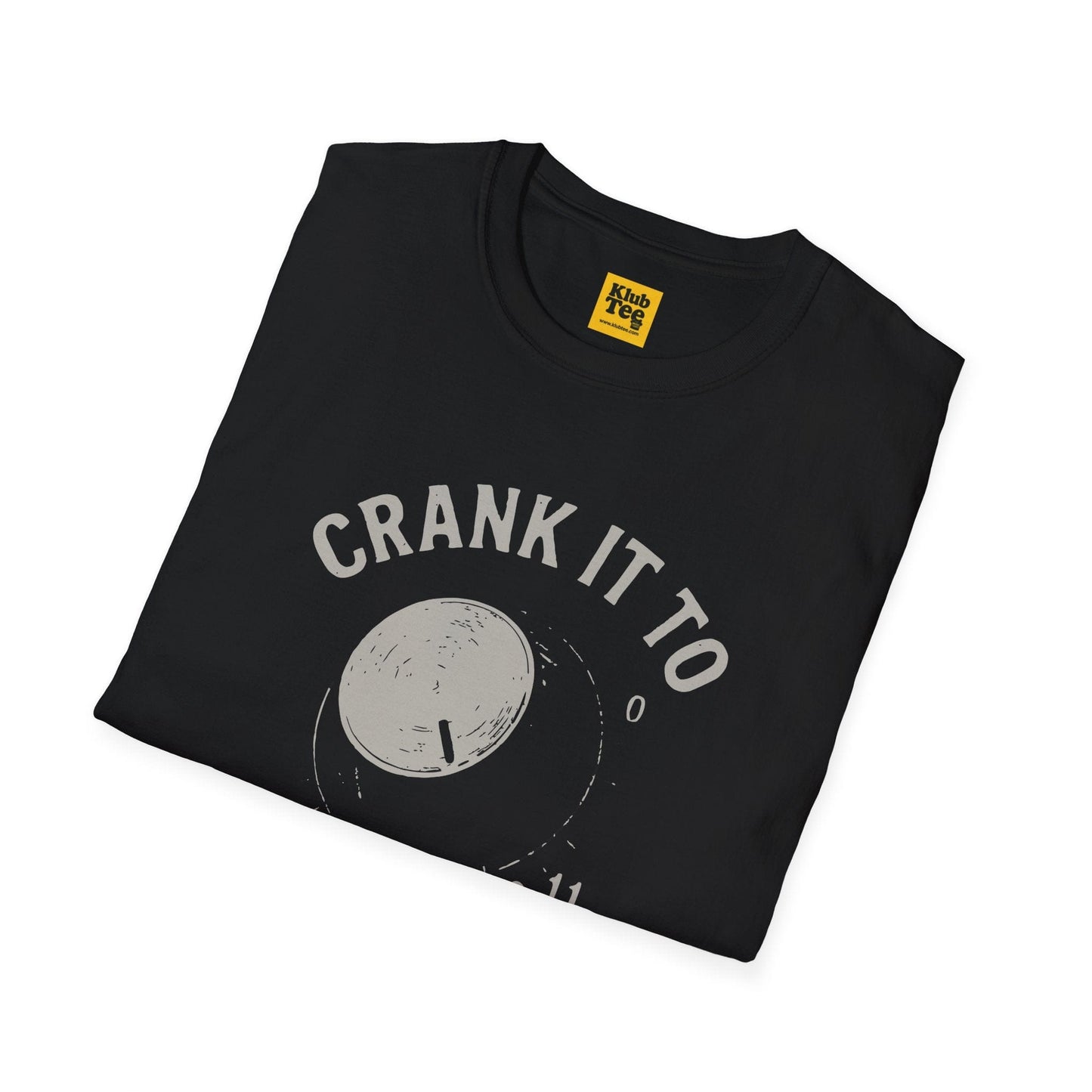 Crank It To Volume T-Shirt - Loud Music
