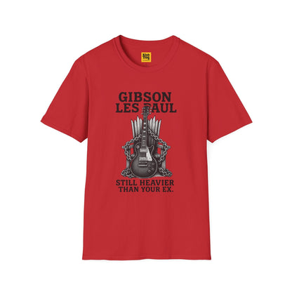 Still Heavier Than Your Ex T-Shirt - Guitar Humor