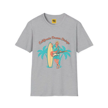 California Dreamin' Surf T-Shirt - Beach Vibes Tee