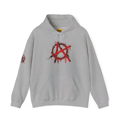 Anarchy Graphic Hoodie - Edgy Streetwear Style