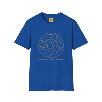 Born Under Sign of Groove T-Shirt - Astrology Music