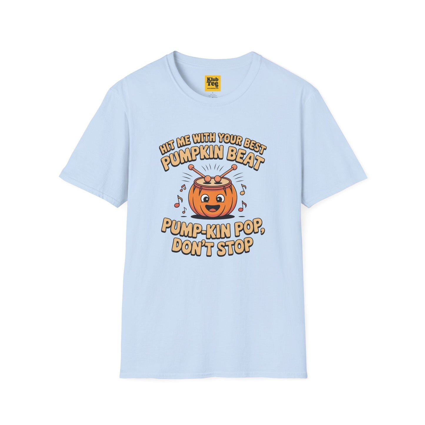 Pumpkin Beat Halloween T-Shirt - Funny Music Tee