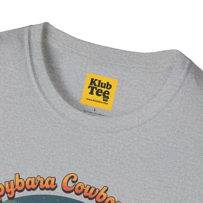 Capybara Cowboy Band T-Shirt - Road Trip Adventure Tee