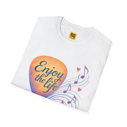 Enjoy The Life Music T-Shirt - Positive Vibes
