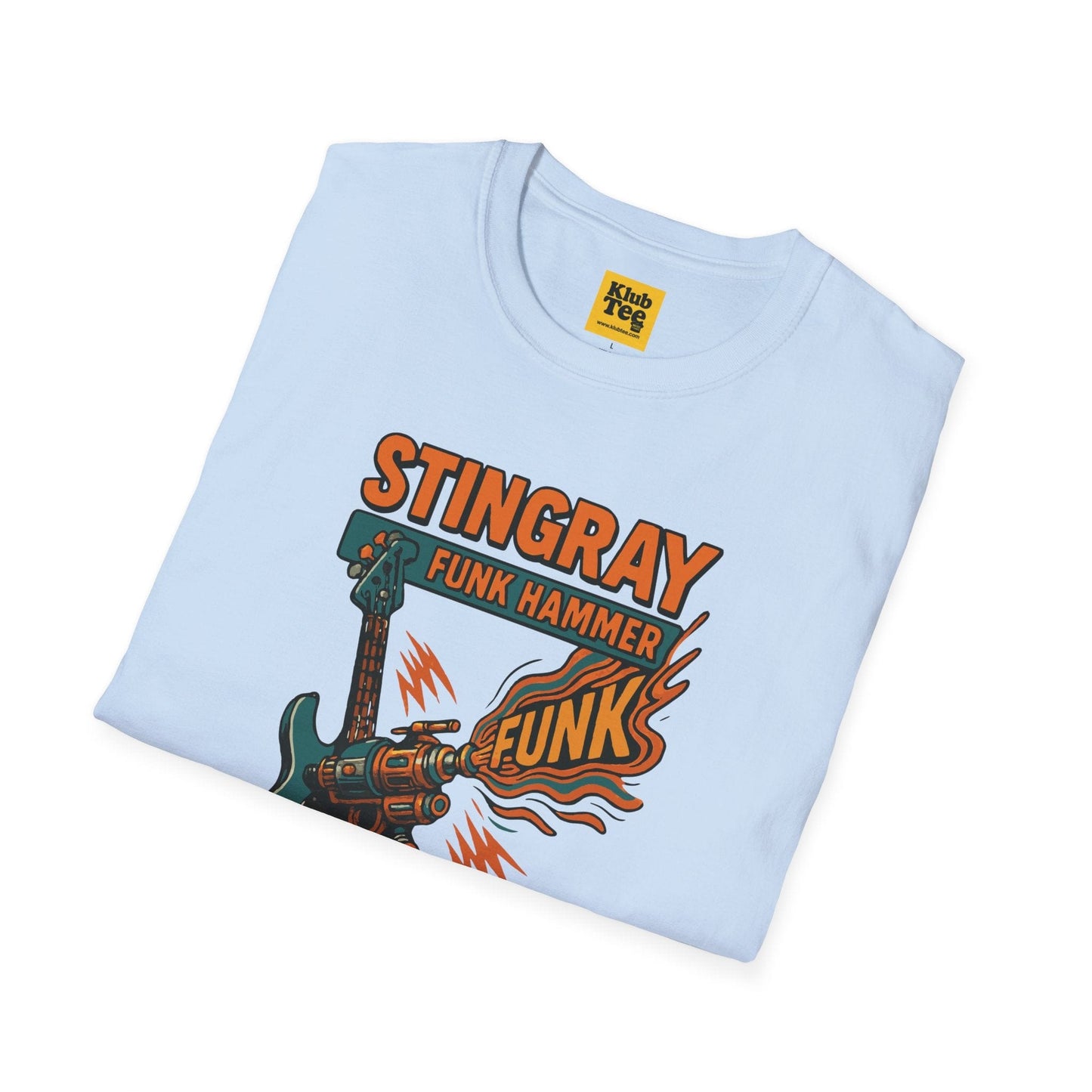 Stingray Funk Hammer T-Shirt - Bass Guitar