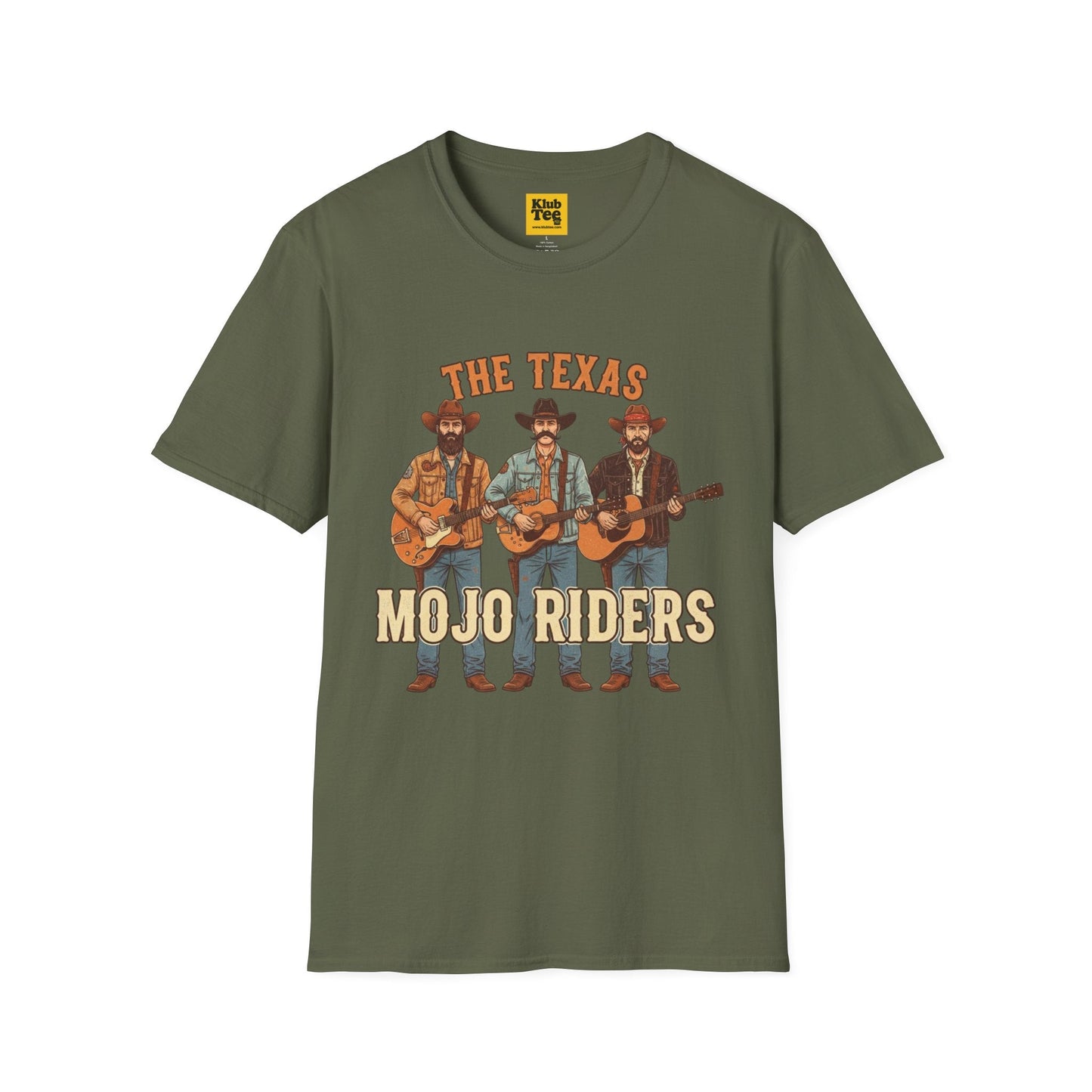Texas Mojo Riders T-Shirt | Vintage Country Band Graphic