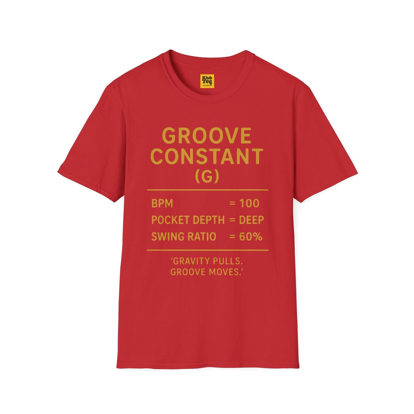 Groove Constant T-Shirt - Mathematical Music