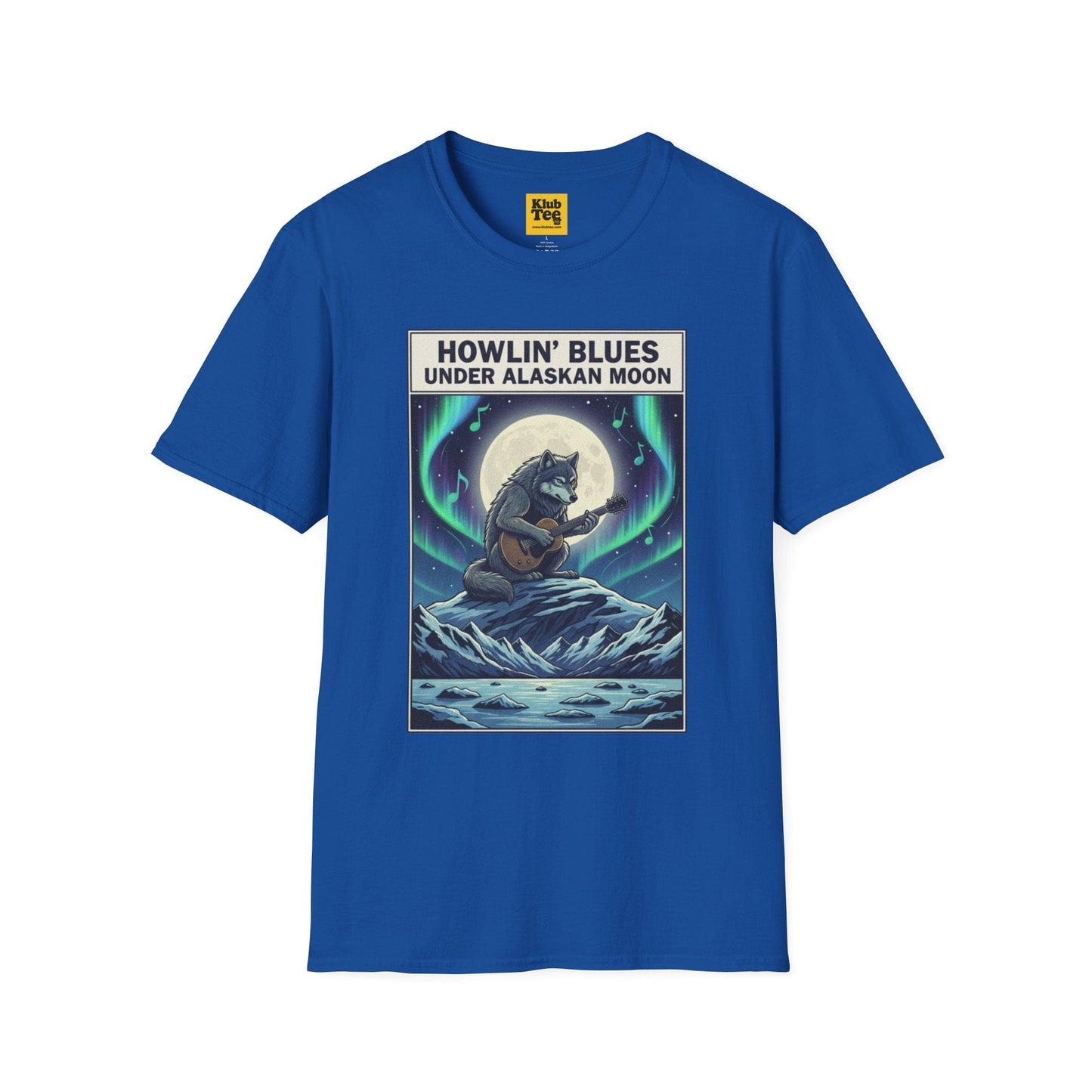 Alaskan Moon Howlin' Blues T-Shirt - Wildlife Music