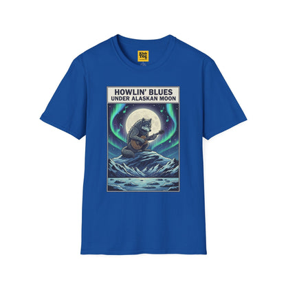 Alaskan Moon Howlin' Blues T-Shirt - Wildlife Music