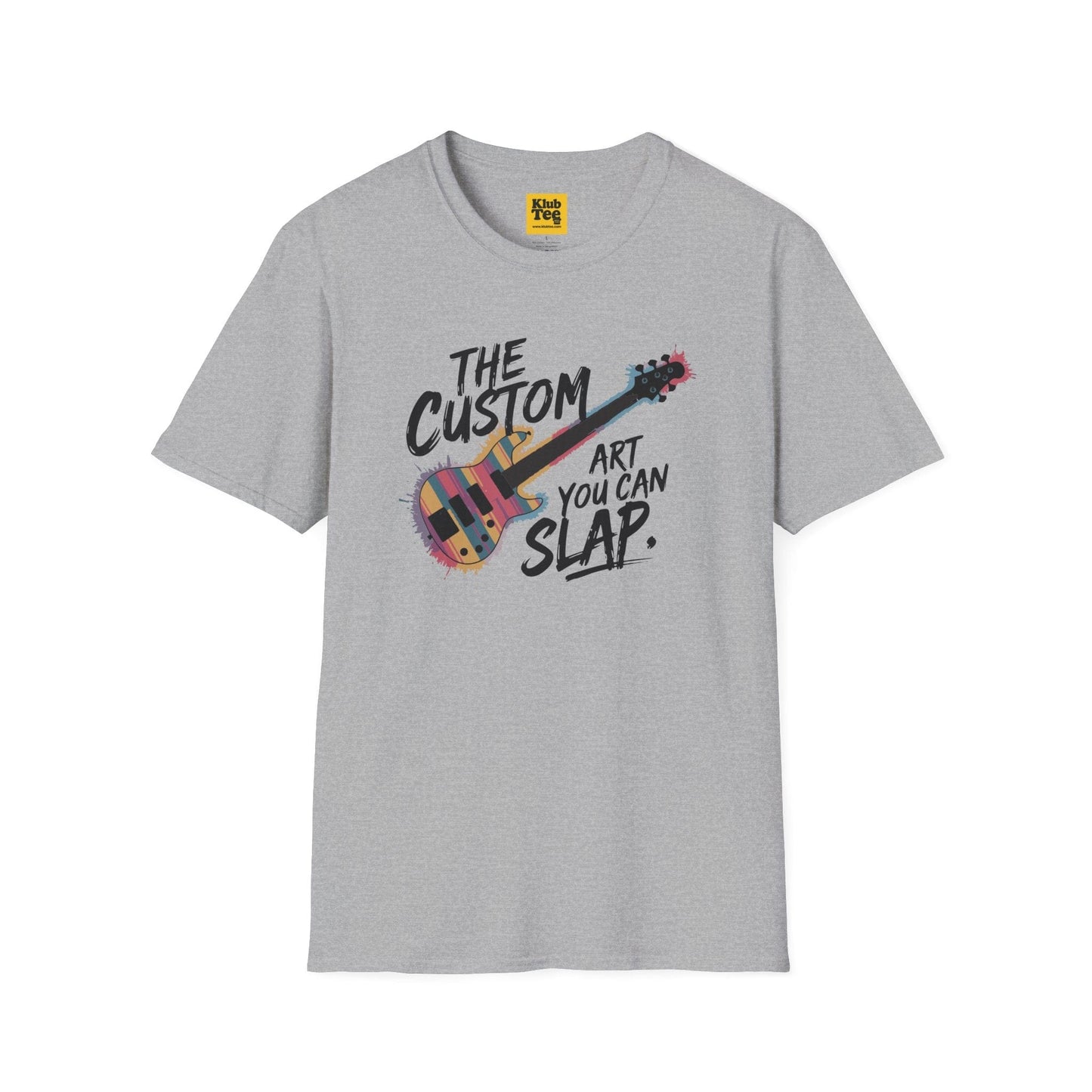 Custom Guitar Art T-Shirt - Artistic Design