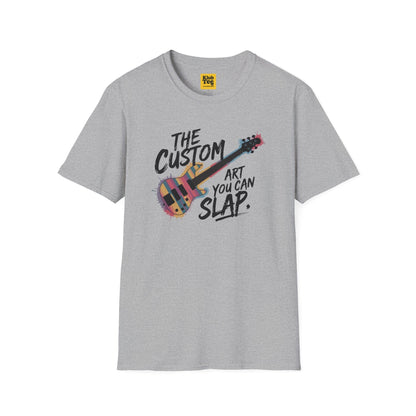 Custom Guitar Art T-Shirt - Artistic Design
