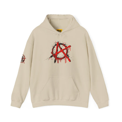 Anarchy Graphic Hoodie - Edgy Streetwear Style