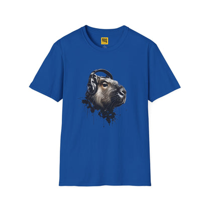 Capybara Music T-Shirt - Animal Musician
