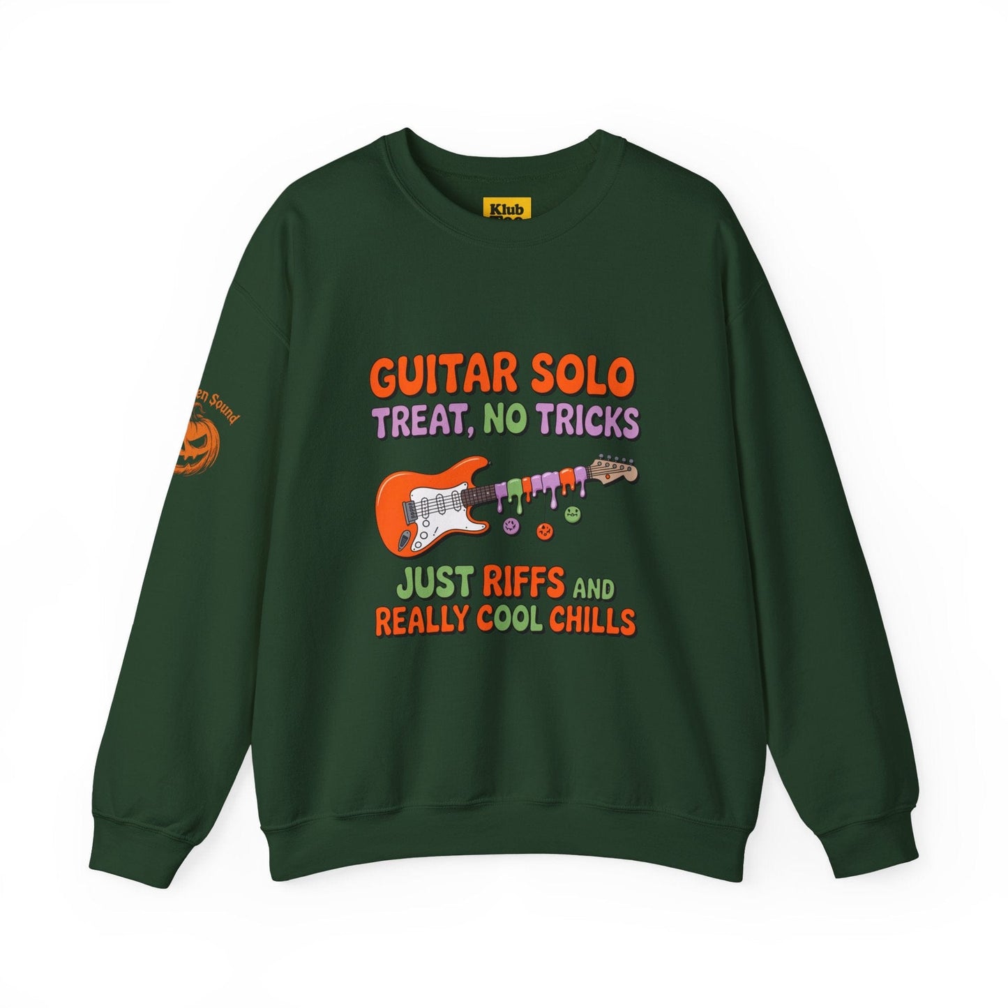 Guitar Solo Treat Halloween T-Shirt - No Tricks