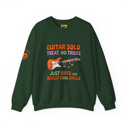 Guitar Solo Treat Halloween T-Shirt - No Tricks
