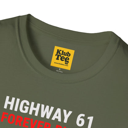 Highway 61 Forever Blues Softstyle Tee - Music Gift