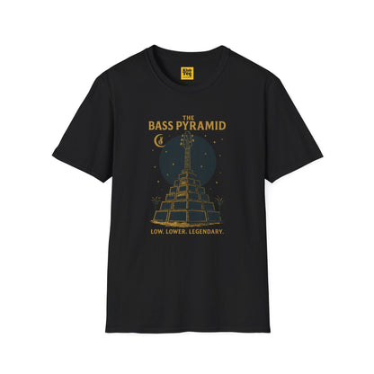 Bass Pyramid T-Shirt - Geometric Music Design