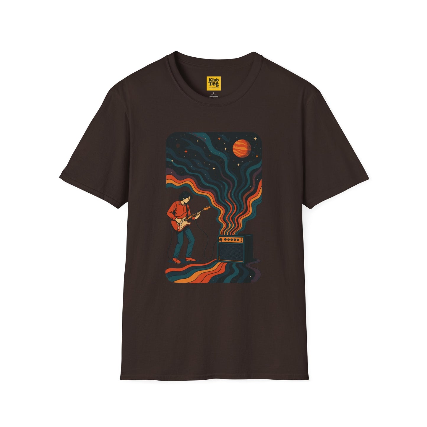 Cosmic Music Vibes T-Shirt - Space Sound