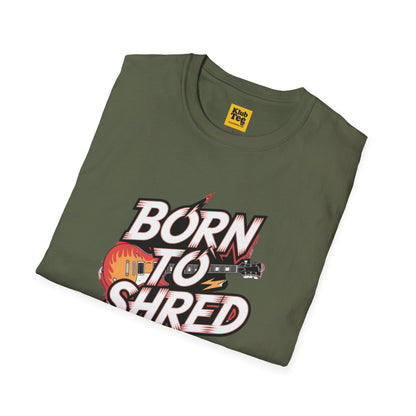 Born to Shred T-Shirt - Guitar Rock