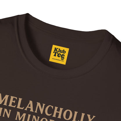 Melancholy Violin T-Shirt - Emotional Music