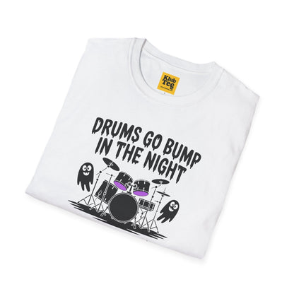 Spooky Drummer T-Shirt - Halloween Music Tee
