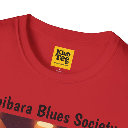 Capybara Blues Society T-Shirt - Retro Music Tee