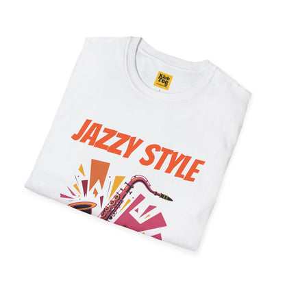Jazzy Style T-Shirt - Cool Jazz Design