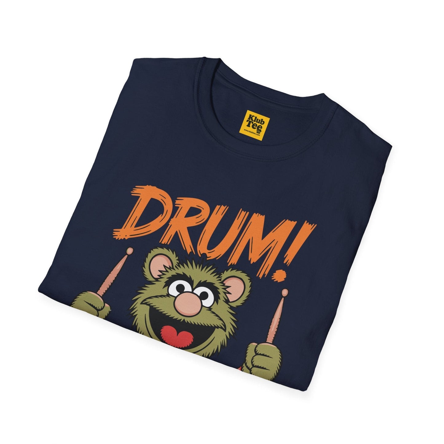 Playful Drums T-Shirt - Fun Percussion Design