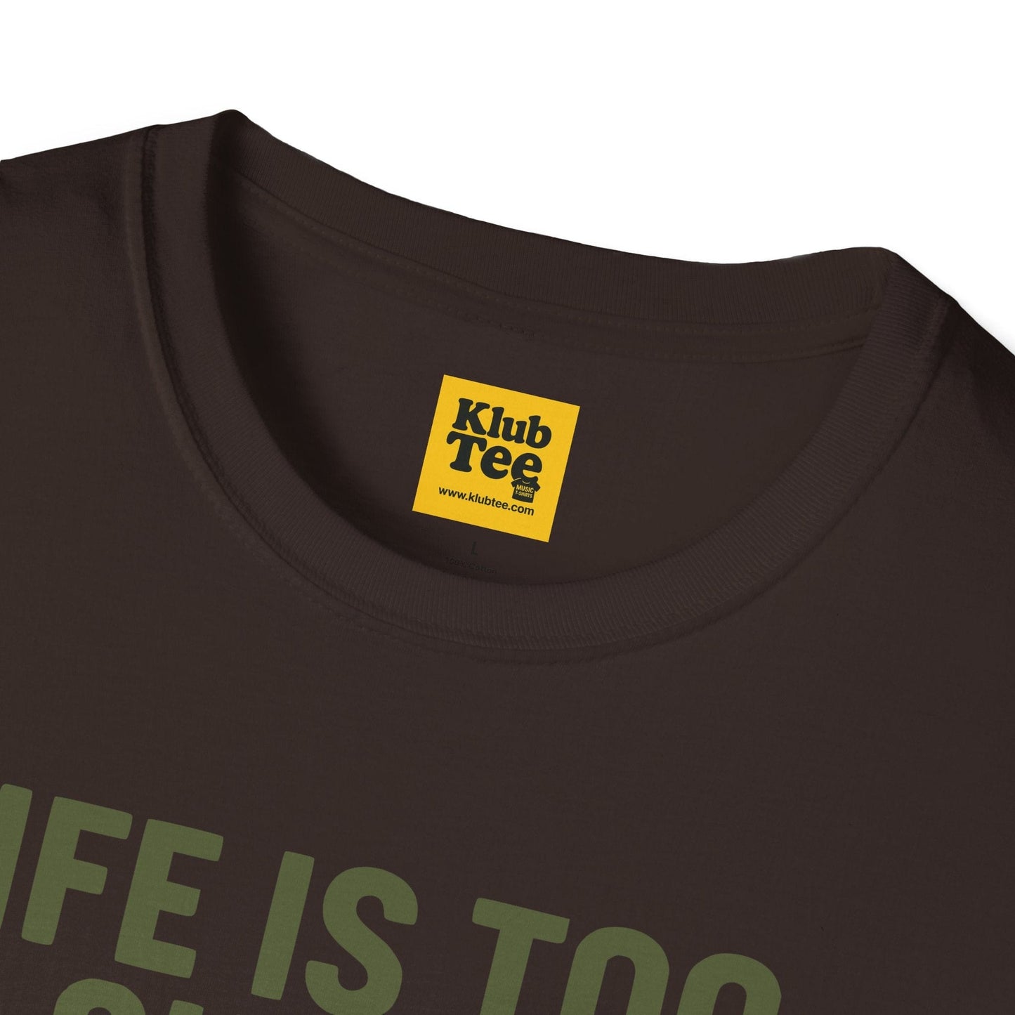 Life Too Short for Bad Tone T-Shirt - Guitar Humor